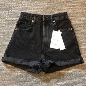 Zara Mom Fit Jean shorts